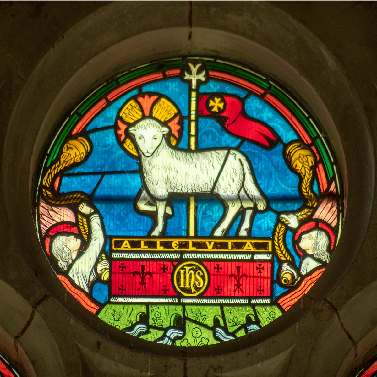 East Window - the centre roundel