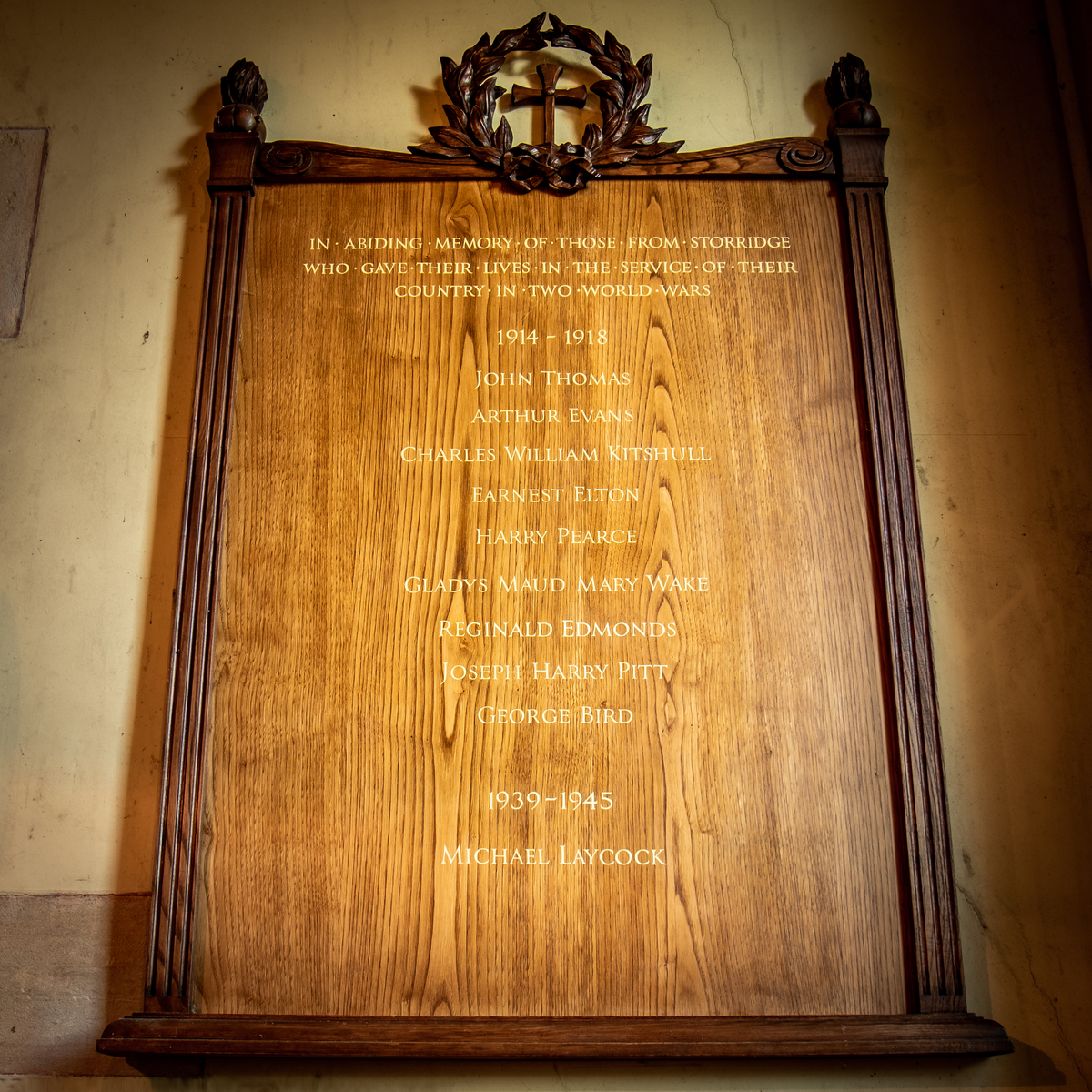 The war memorial