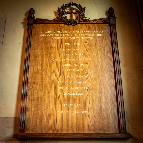 The war memorial